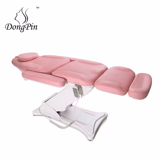 Cama elétrica barata da cadeira da massagem de 3 motores, cama facial, mobília facial do salão de beleza da cadeira