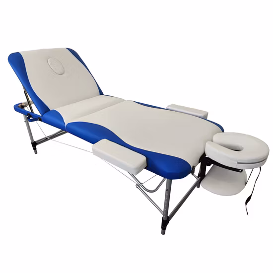 Cama dobrável da massagem da beleza dos termas da mobília do salão de beleza com saco de transporte impermeável