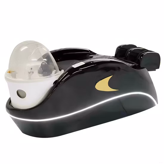 Cadeira profissional para lavagem de cabelo a vapor, moderna terapia de água, massagem, shampoo, cama