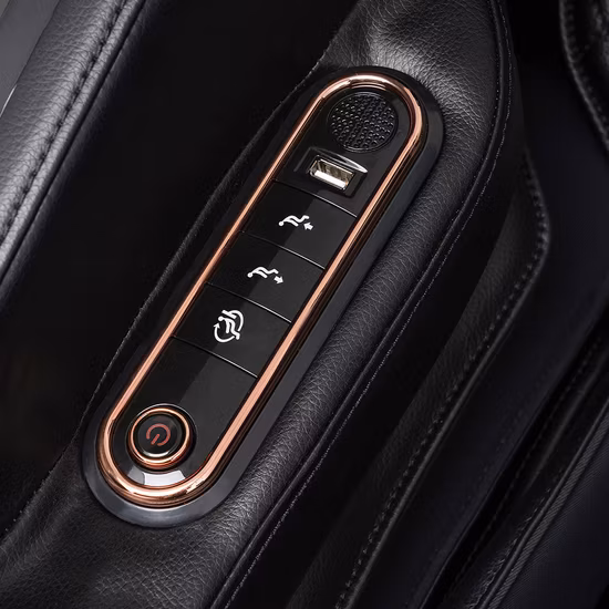 Cadeira quente portátil da massagem da cadeira da massagem dos rolos da vibração do OEM 5D