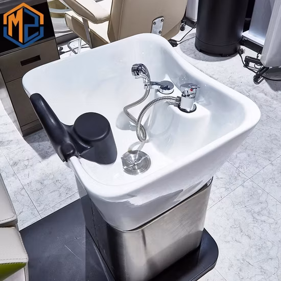 Cadeira elétrica da massagem do salão de beleza da massagem automática com cama do champô da massagem da pia